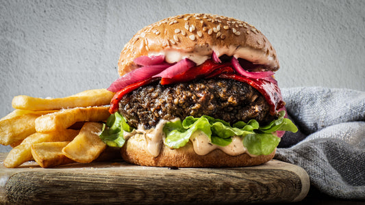 Wild Boar and Goat Fusion Burger