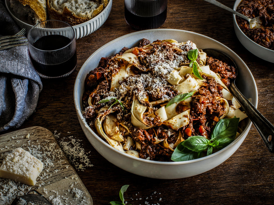 Wild Venison Ragu with Pappardelle
