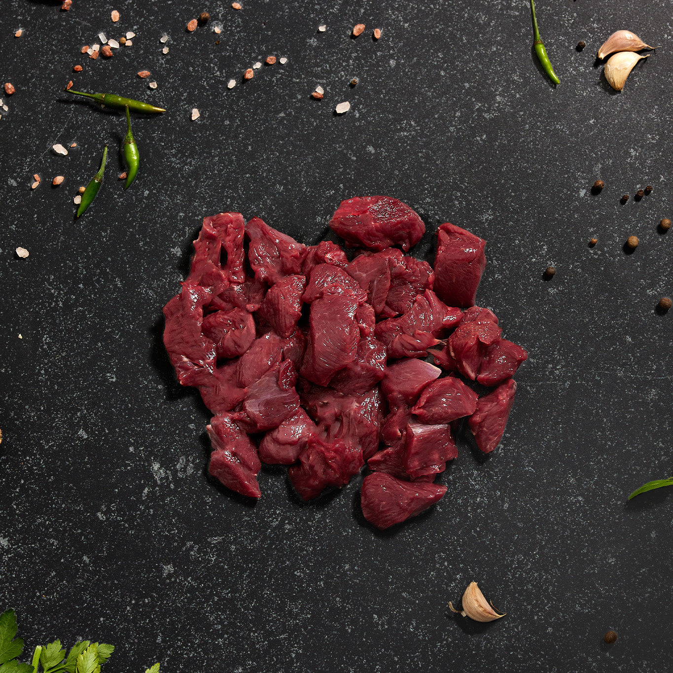 Wild Goat Boneless Diced