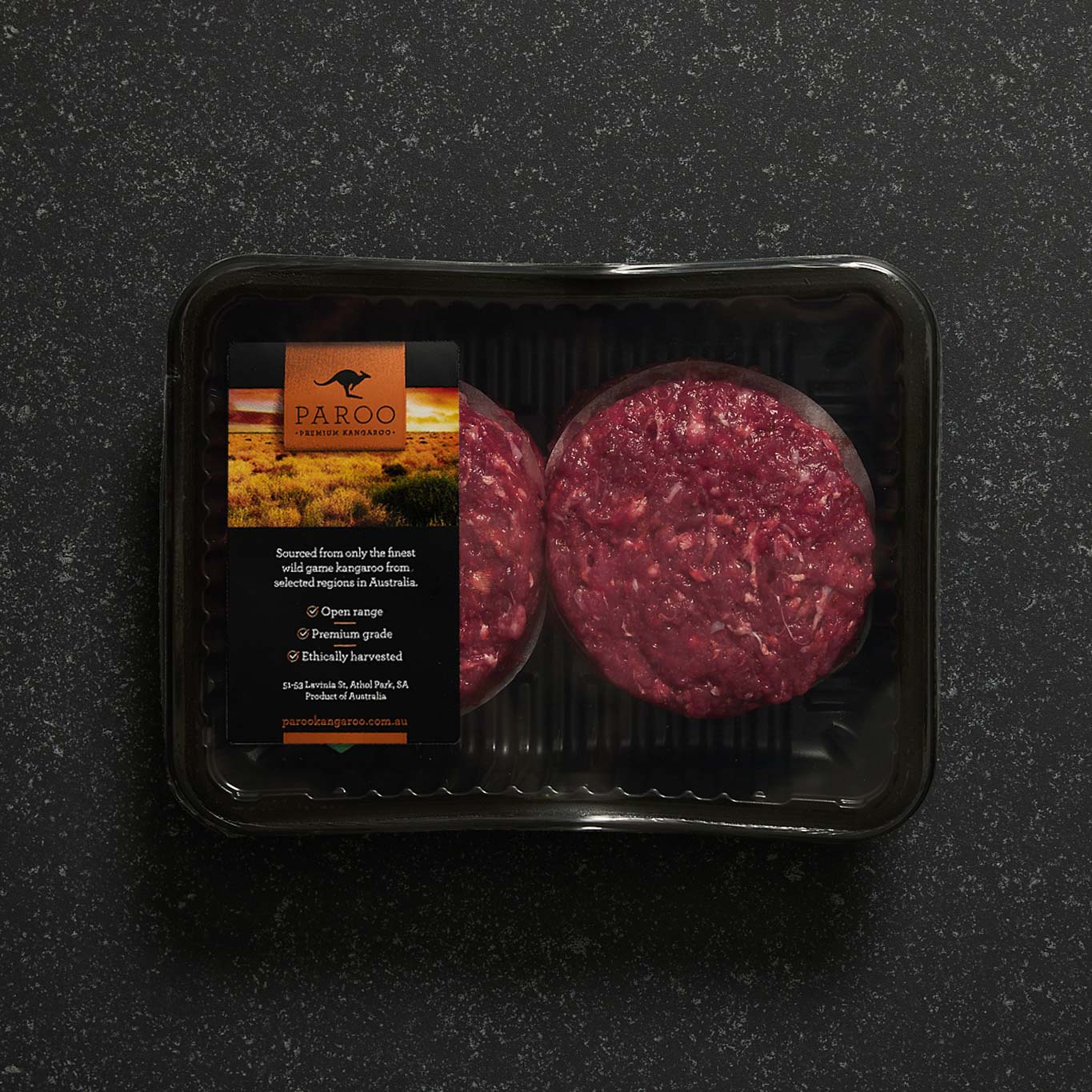 Paroo Kangaroo Burgers