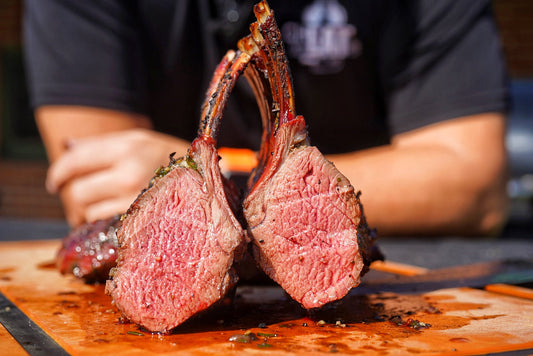Wild Venison Rack with Rosemary Chimichurri
