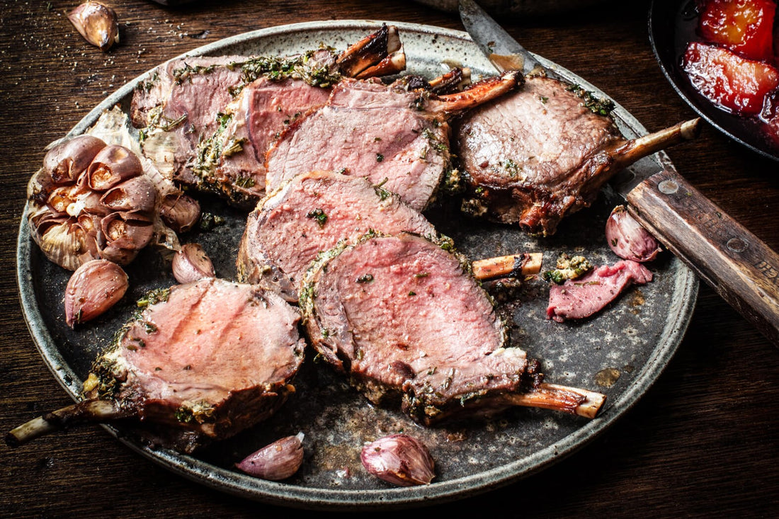 Herb & Horseradish Crusted Venison Rack