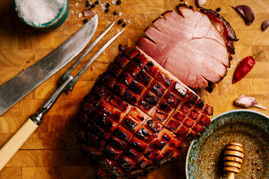 Glazed Wild Boar Ham