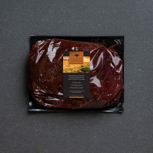 Kangaroo Pepper Steak