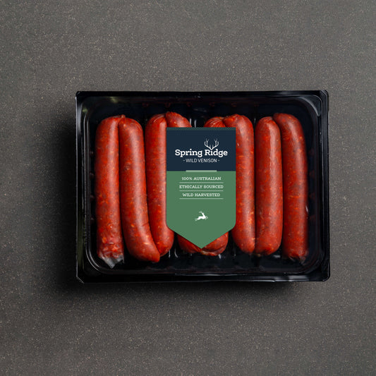 Wild Venison Smoky Chilli Sausages