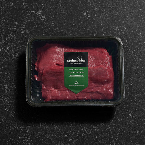 Spring Ridge Wild Venison Minute Steak | Australian Meats
