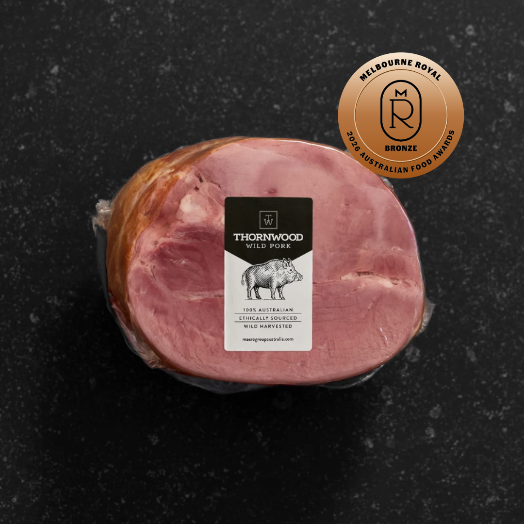 wild boar ham Awarded winner of a Bronze Award at the 2026 Australian Food Awards