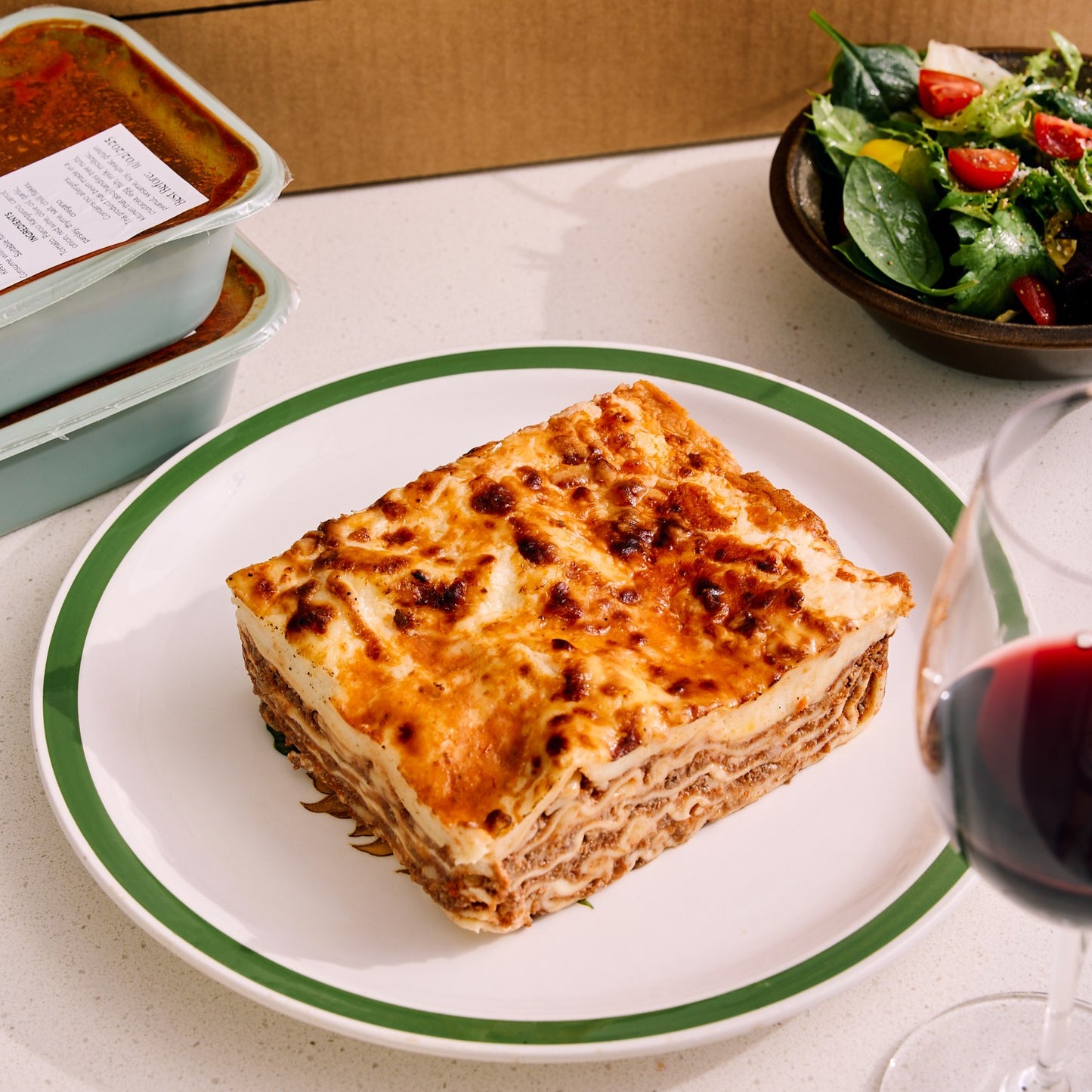 Wild Venison & Mushroom Lasagna - Ready Meal