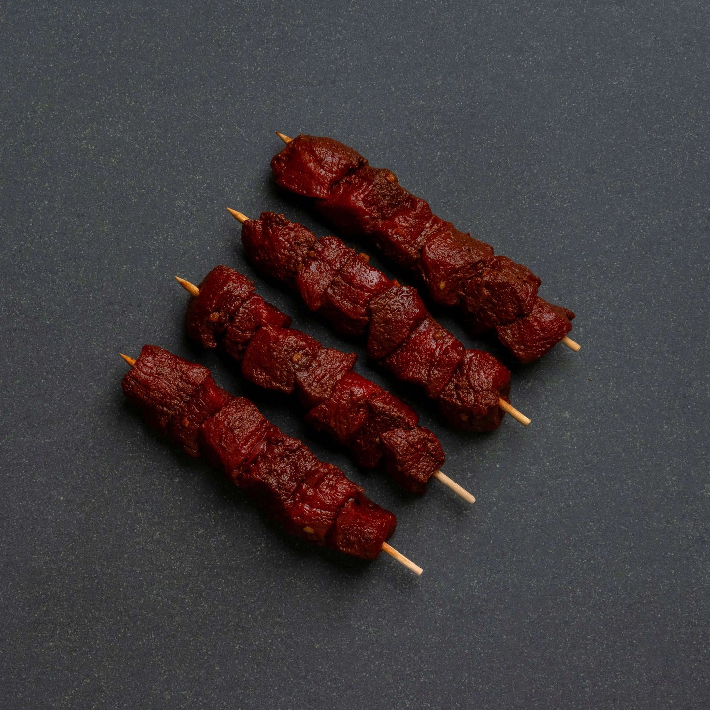 Wild Venison Souvlaki Skewers