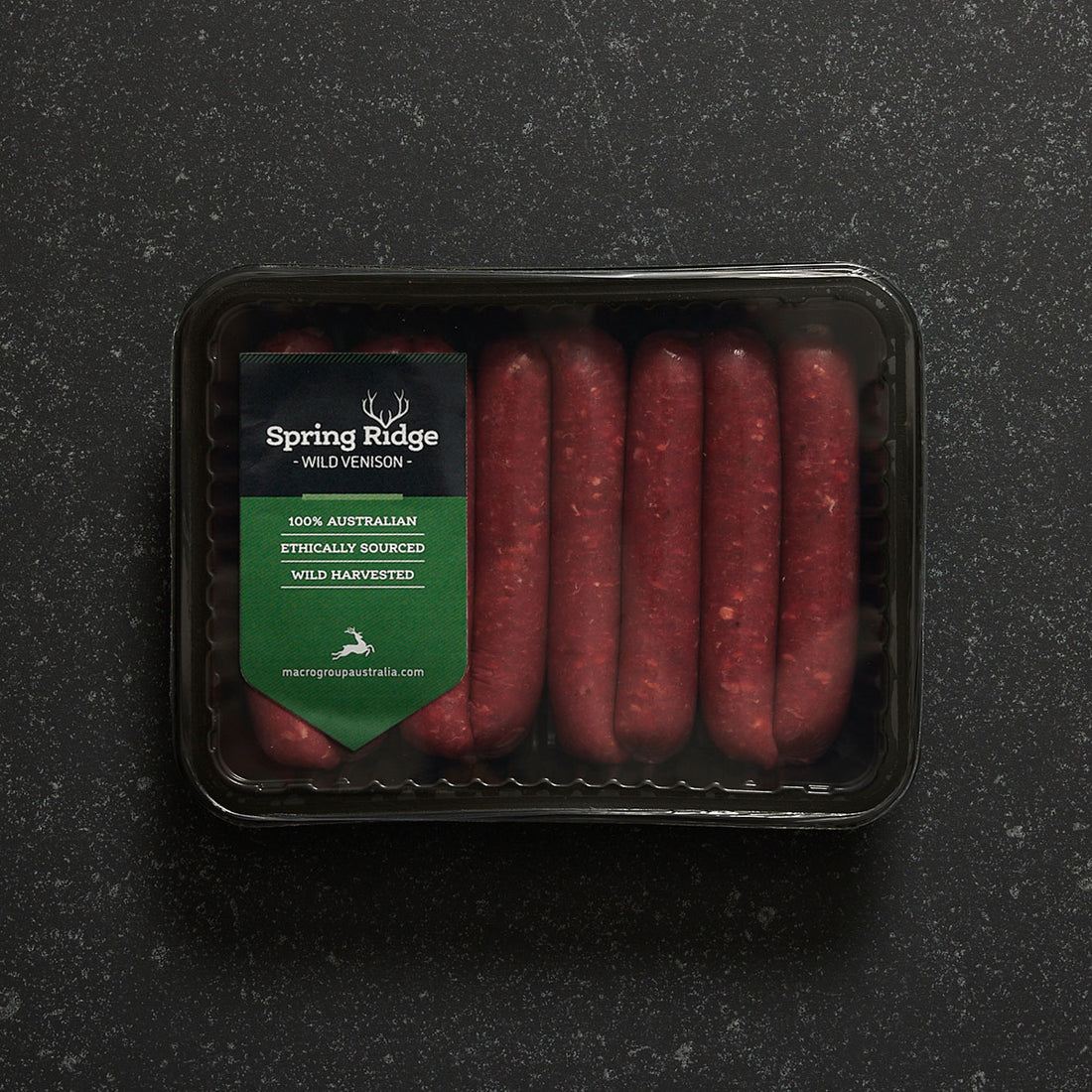 Spring Ridge Venison Sausages Australian Meats